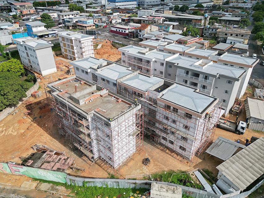 Residencial Maués, do Prosamin, entra na fase final de obras para ser entregue em maio