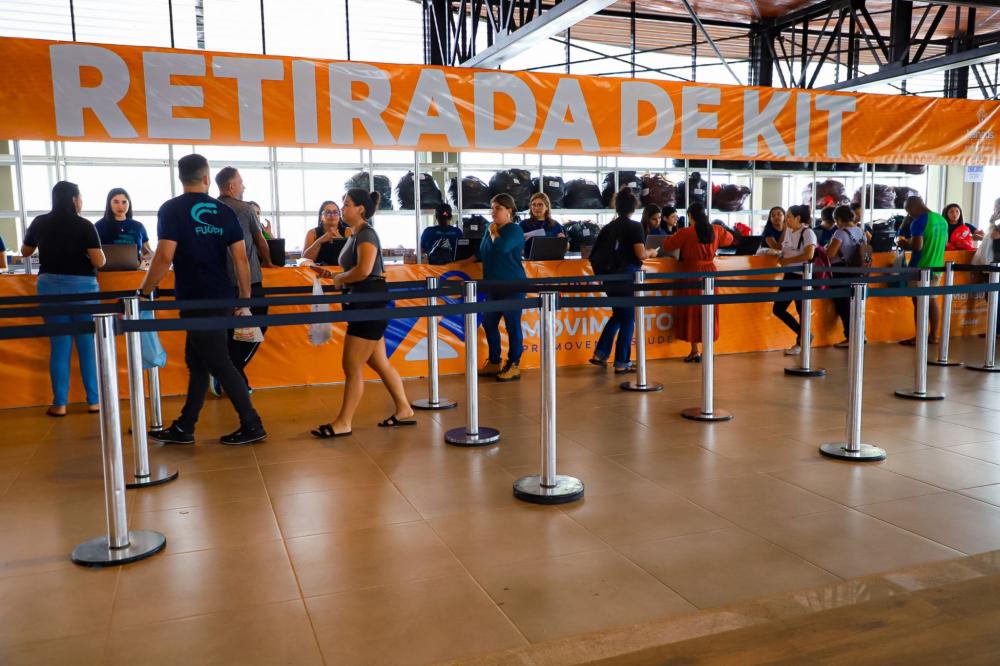 Inscritos podem retirar kits da corrida ‘Manaus em Movimento’ no mirante Lúcia Almeida nesta sexta e sábado