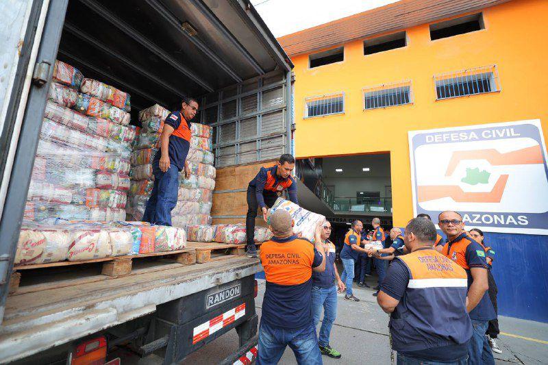 Governo do Amazonas divulga boletim sobre a cheia no estado, nesta quinta-feira