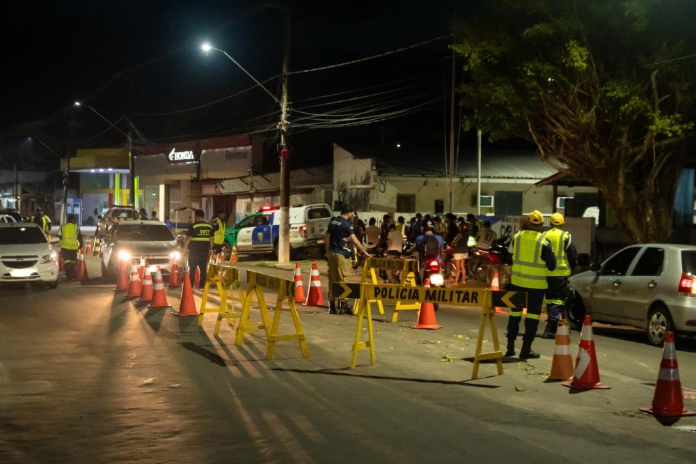 Motocicleta com restrição de roubo foi apreendida em Operação Integrada, em Parintins