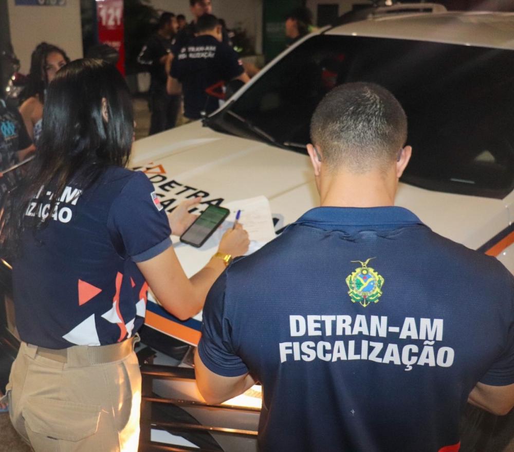 Operação Lei Seca: Detran-AM registra 117 casos de alcoolemia, com duas prisões em Manaus e uma em Parintins