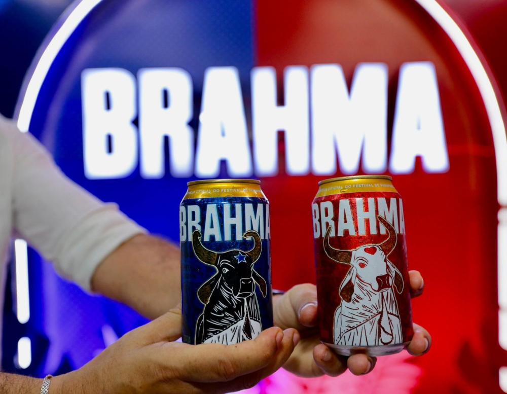 Brahma lança latas personalizadas de Parintins 2025 com arte, paixão e muita Brahmosidade: um brinde à cultura do Norte!