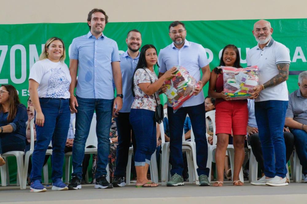 Itacoatiara recebe 3,6 toneladas de alimentos do Governo do Amazonas para pessoas vulneráveis