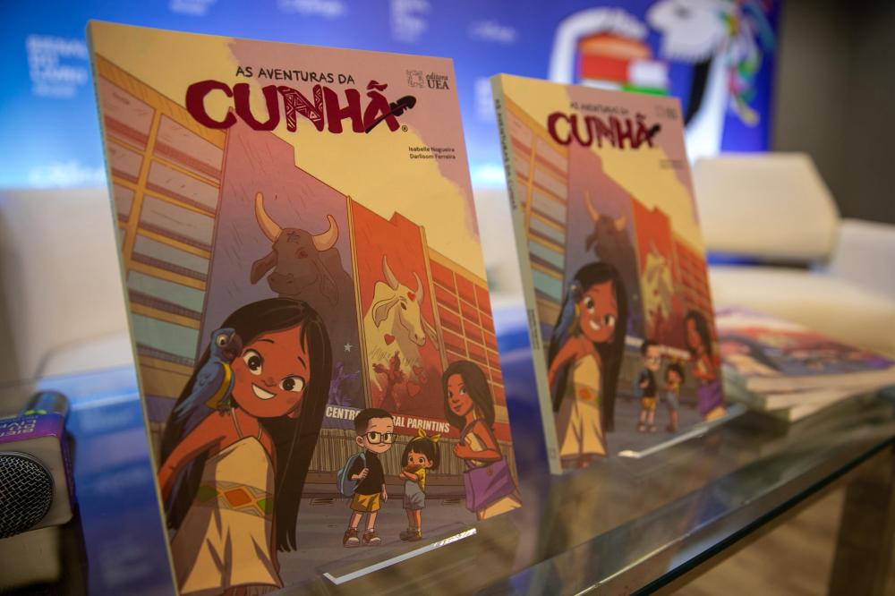‘As aventuras da Cunhã’: Editora UEA lança HQ na Bienal do Livro 2025, no Rio de Janeiro