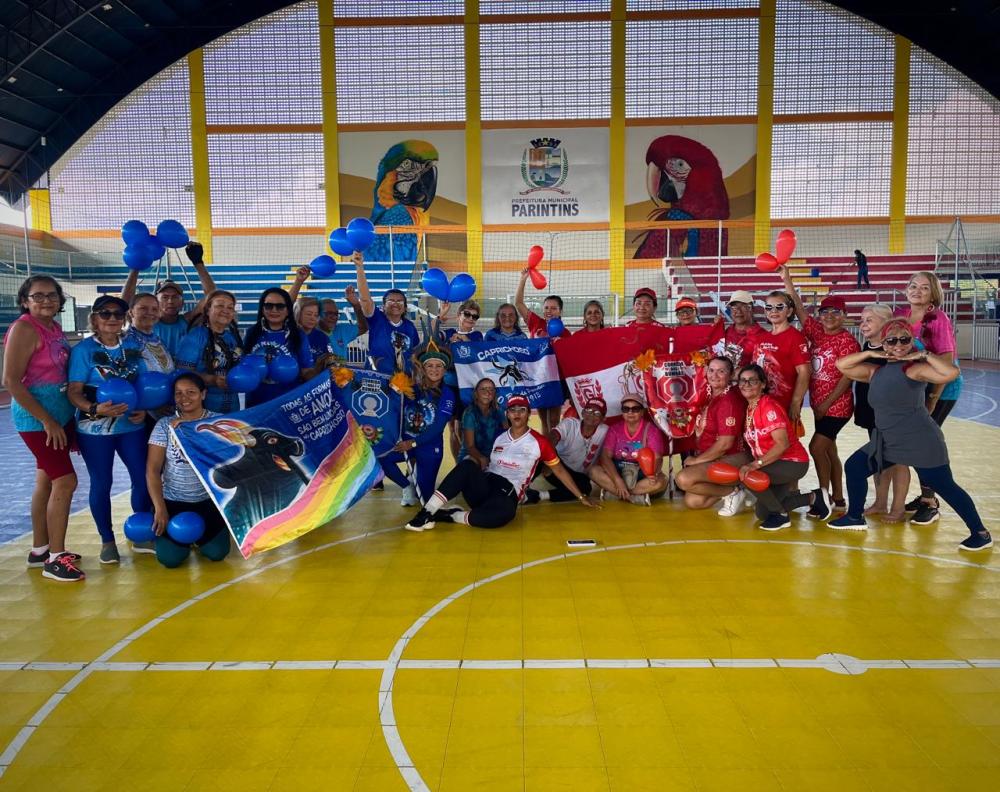 Desafio das Cores: Prefeitura de Parintins mobiliza idosos para atividade no ritmo do boi-bumbá