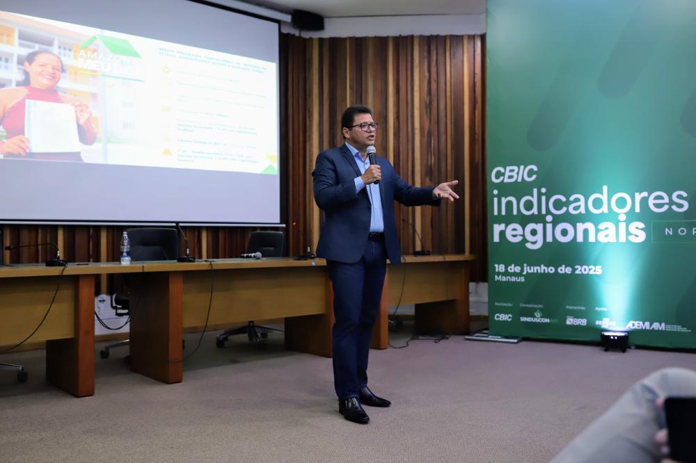 Projetos e obras do Governo do Amazonas são apresentados em evento do Sinduscon-AM