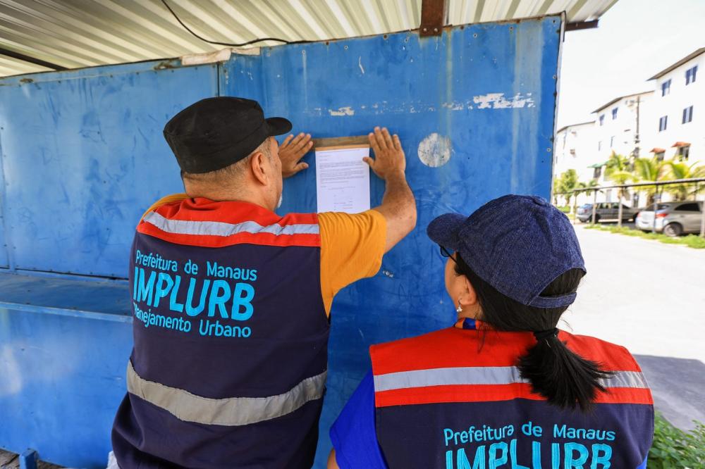 Prefeitura inicia notificação para moradores demolirem construções irregulares em áreas públicas no conjunto Viver Melhor 3