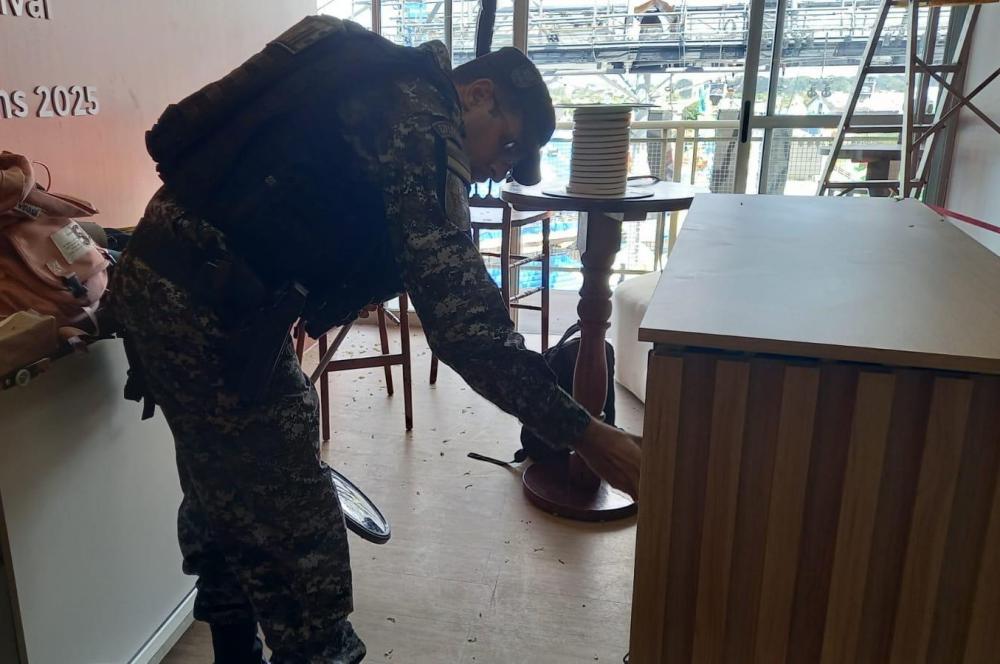 Festival de Parintins 2025: PMAM realiza varreduras antibombas com equipamentos de ponta para prevenir ameaças no Bumbódromo