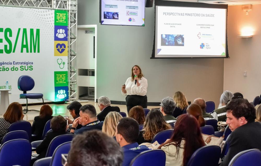Saúde AM Digital foi destaque no 5º Encontro de Centros de Inteligência Estratégica de Gestão do SUS