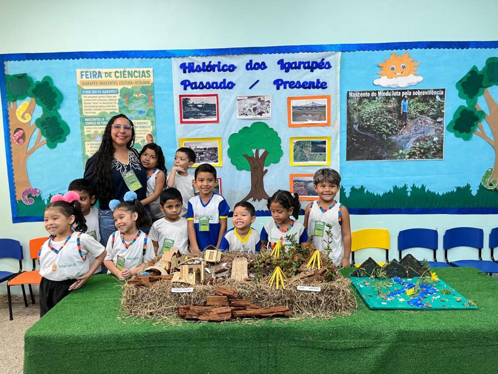 Prefeitura de Manaus realiza 13ª Feira de Ciências em escola da zona Norte