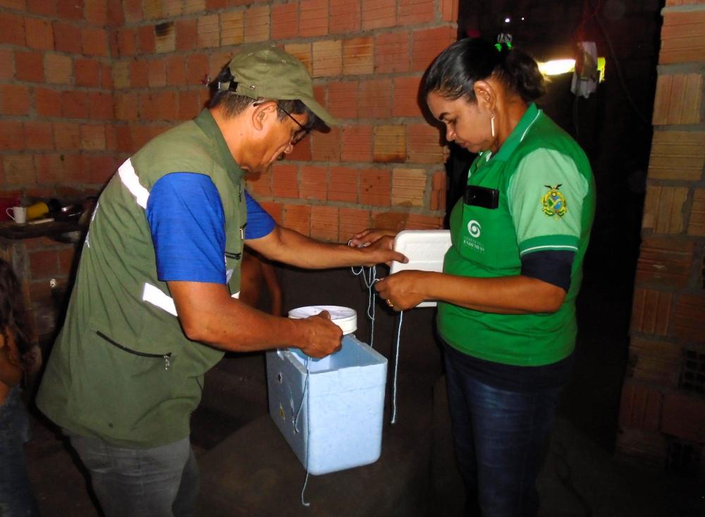 FVS-RCP participa de estudo sobre eficácia de inseticidas no controle da malária no Amazonas
