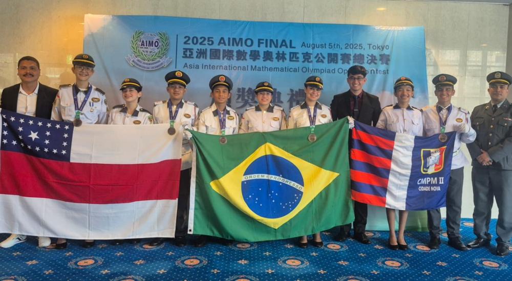 Estudantes da rede estadual do Amazonas conquistam medalhas em Olimpíada Internacional de Matemática no Japão