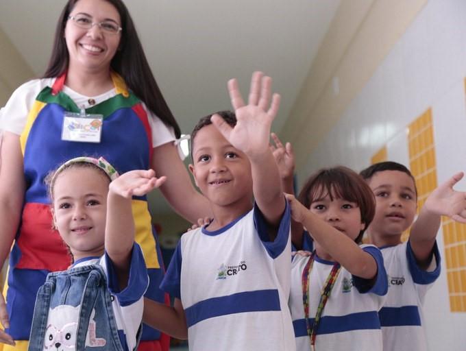 Aumento expressivo das matrículas em creche beneficia crianças