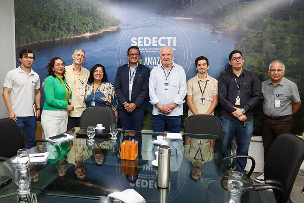 Sedecti e IBGE realizam primeira reunião presencial para atualização da malha territorial do Amazonas