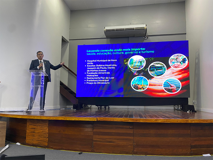 Prodam destaca benefícios da conectividade em cidades amazônicas em evento do Ministério das Comunicações