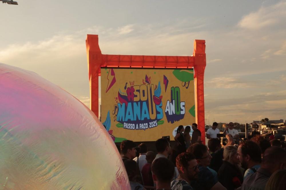 ‘#SouManaus Passo a Paço 2025’ inaugura espaço Estação das Artes em edição histórica de 10 anos