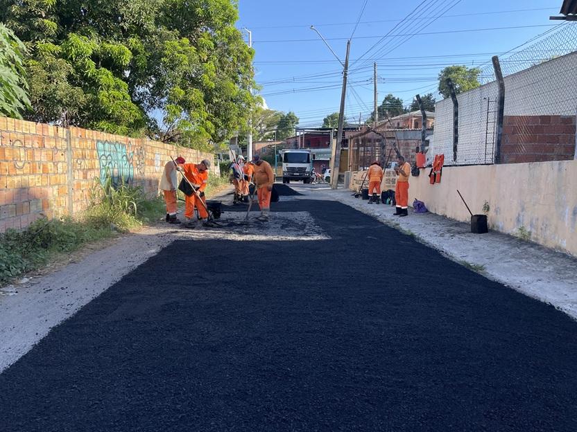 Prefeitura de Manaus leva obras do Plano de Verão às ruas da comunidade Nossa Senhora de Fátima 2