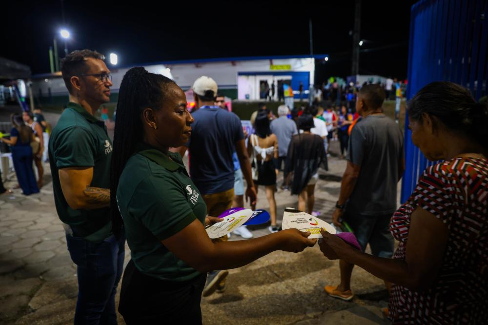 Educação em saúde é destaque nas ações da FVS-RCP no 27° Festival de Cirandas de Manacapuru