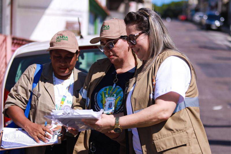 Profissionais são capacitados para execução de levantamento do índice de infestação do Aedes aegypti em Manaus