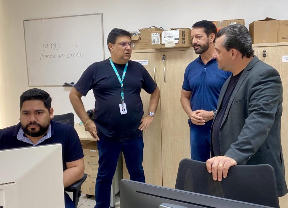 CCC recebe representante de centro integrado da Secretaria de Segurança do Amazonas