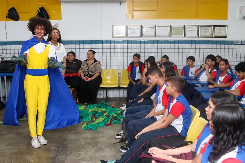 Estudantes da Prefeitura de Manaus participam do programa ‘Saúde Nota 10’ com foco na preservação do meio ambiente