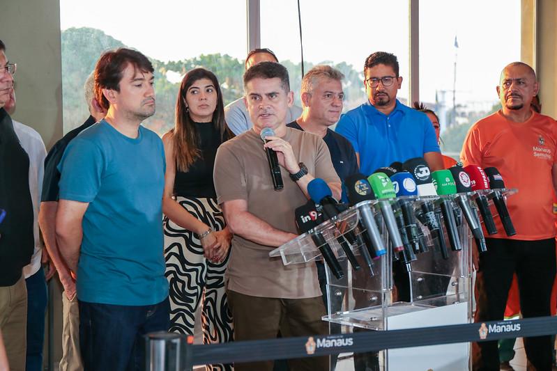 Prefeito David Almeida celebra recorde de 560 mil pessoas circulantes no ‘#SouManaus Passo a Paço 2025’