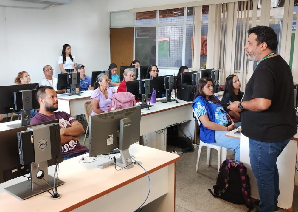 ACSs da Prefeitura de Manaus participam de segunda etapa de Oficina em Saúde Digital