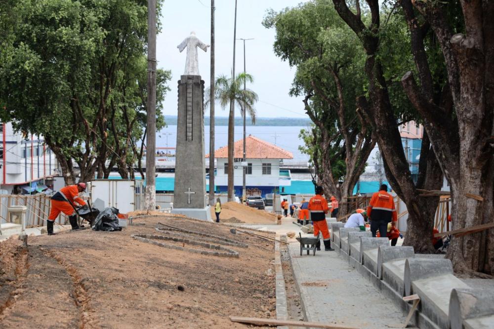 Prefeitura de Manaus resgata memória da cidade com revitalização da histórica praça dos Remédios