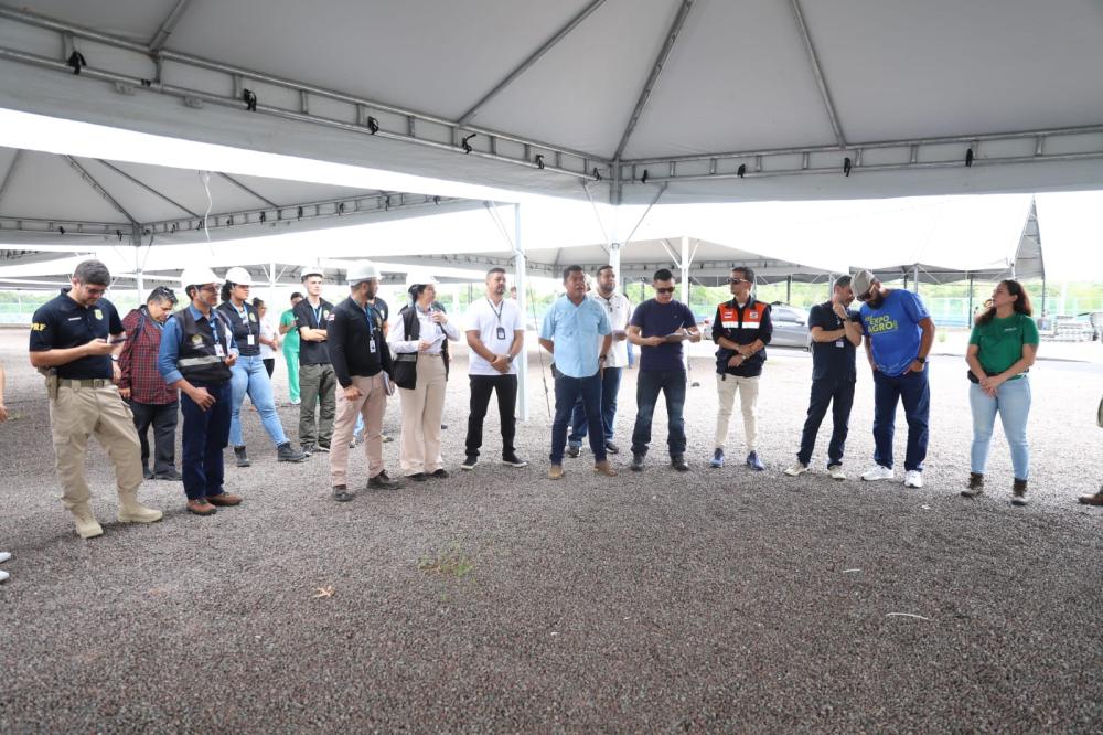 Governo do Amazonas faz visita técnica para alinhar ações de saúde, mobilidade e segurança na 47ª Expoagro