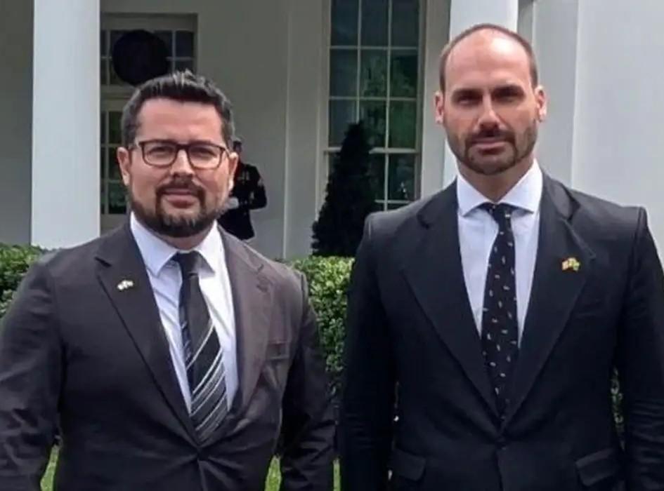 PGR denuncia Eduardo Bolsonaro e Paulo Figueiredo por coação