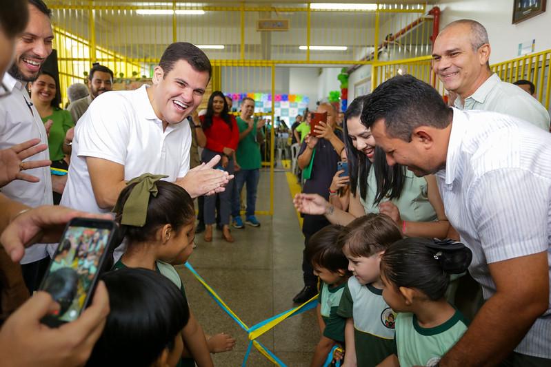 Vice-prefeito Renato Júnior reinaugura Cmei Dom Bosco que atenderá 519 alunos fortalecendo a rede de ensino