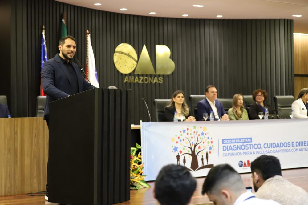Prefeitura de Manaus reforça compromisso com a inclusão em evento da OAB-AM sobre autismo