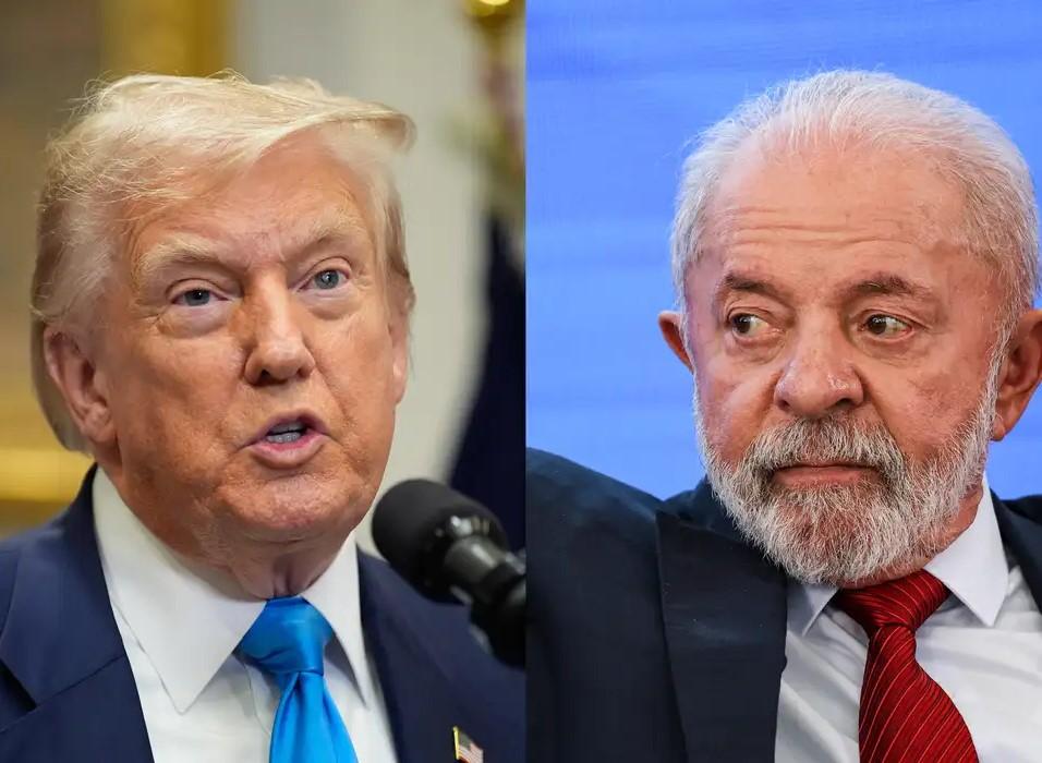 Lula conversa com Trump e pede fim de tarifaço a produtos brasileiros