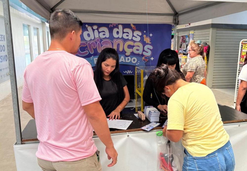 Prefeitura promove sorteio de notebooks, bicicletas e tablets com o ‘Especial Dia das Crianças’ nos centros de compras populares