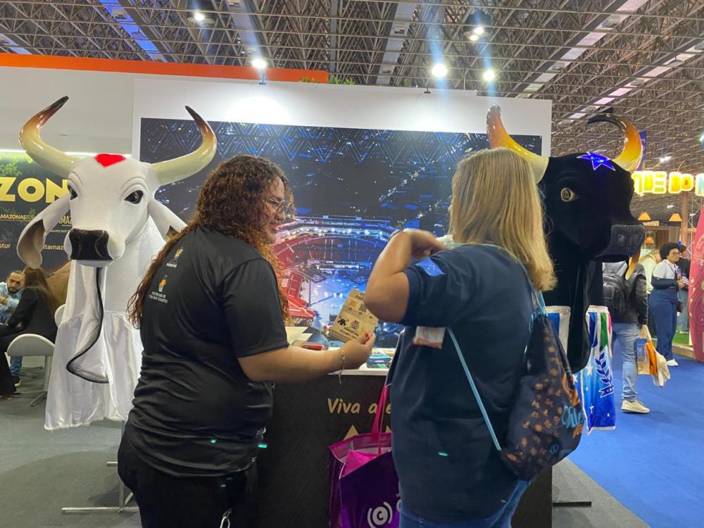 Festival Folclórico de Parintins é destaque em Feira Internacional de Agentes de Viagens