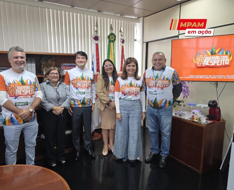 MPAM e Prefeitura de Manaus firmam parceria pela #DiversãoComRespeito durante o Boi Manaus 2025