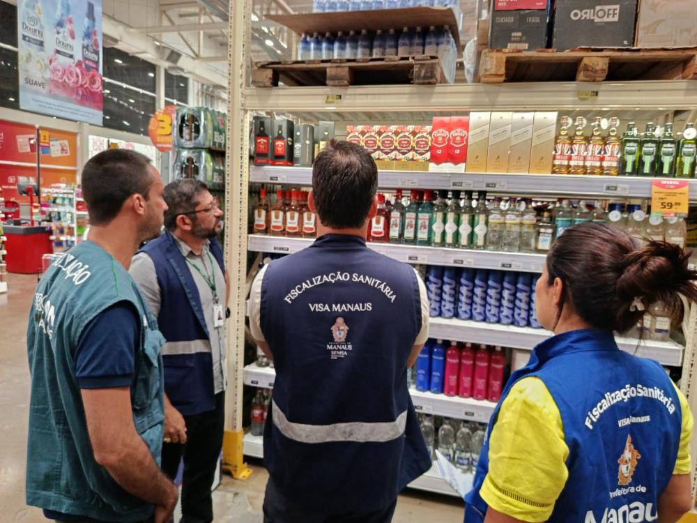 Operação ‘Zero Metanol’ chega a 28 estabelecimentos fiscalizados pela Prefeitura de Manaus