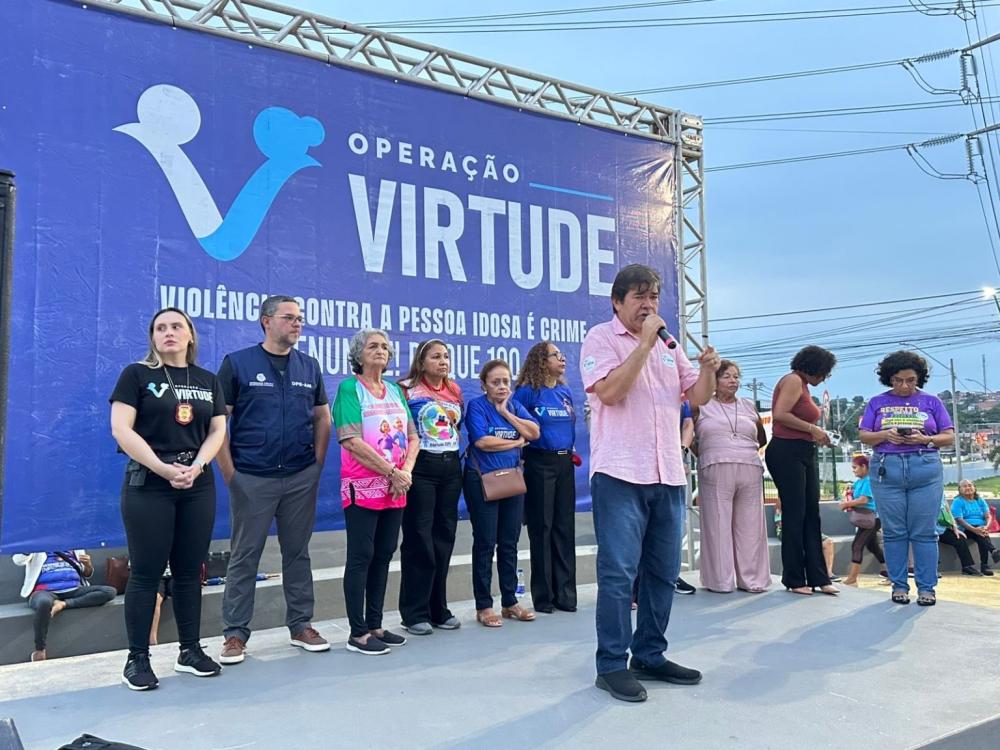 Prefeitura de Manaus realiza ‘Dia D’ da operação ‘Virtude 2025’ com ato público em defesa da pessoa idosa
