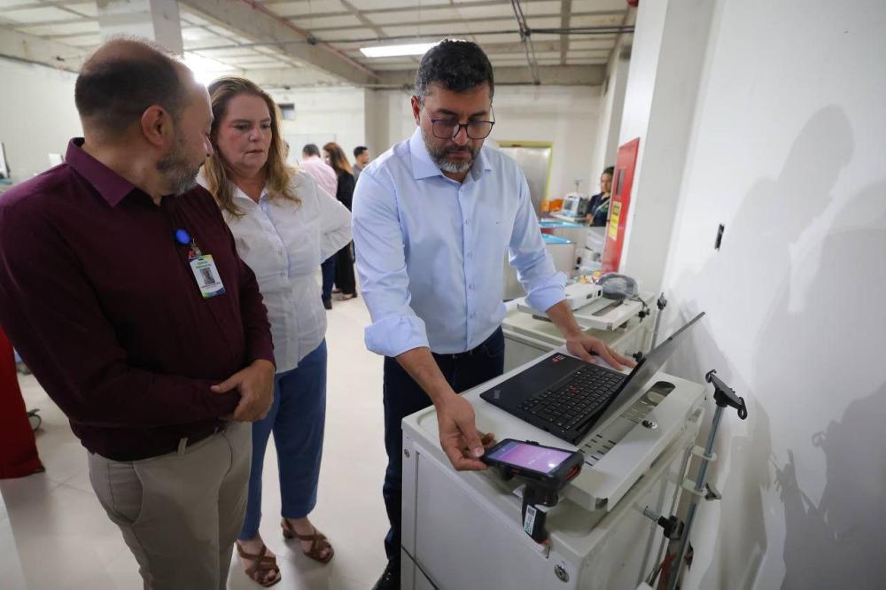 Governador Wilson Lima vistoria equipamentos e obras no Complexo Hospitalar Sul Governador Wilson Lima vistoria equipamentos e obras no Complexo Hospitalar Sul