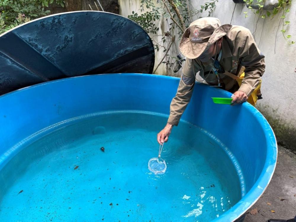 Prefeitura de Manaus vai vistoriar 25.954 imóveis para identificar nível de infestação do Aedes aegypti