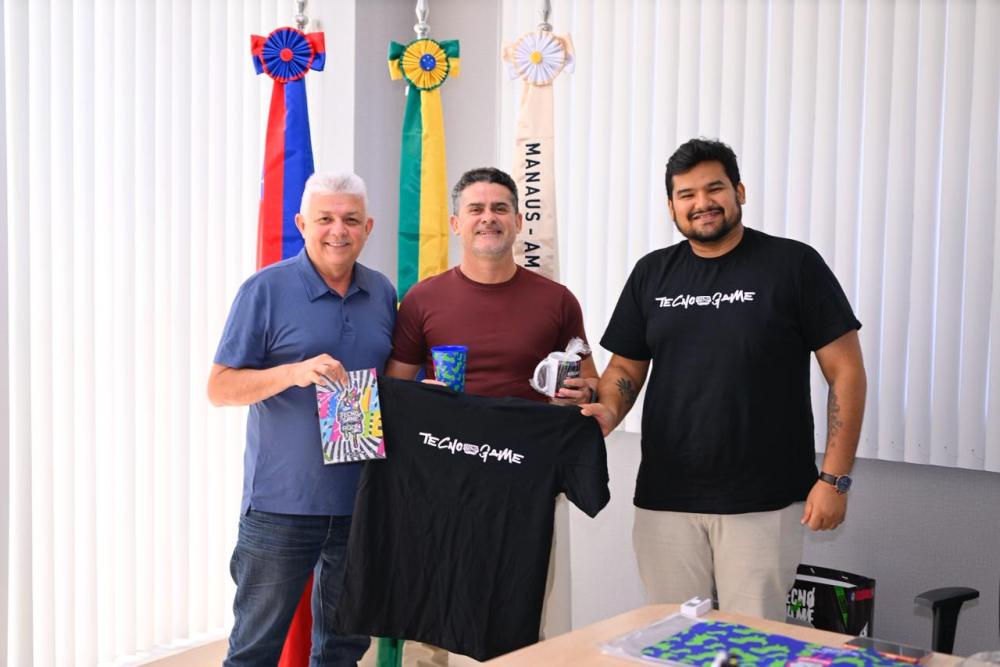 David Almeida anuncia início da programação do Tecnogame, maior evento geek da região Norte, com apoio da Prefeitura de Manaus