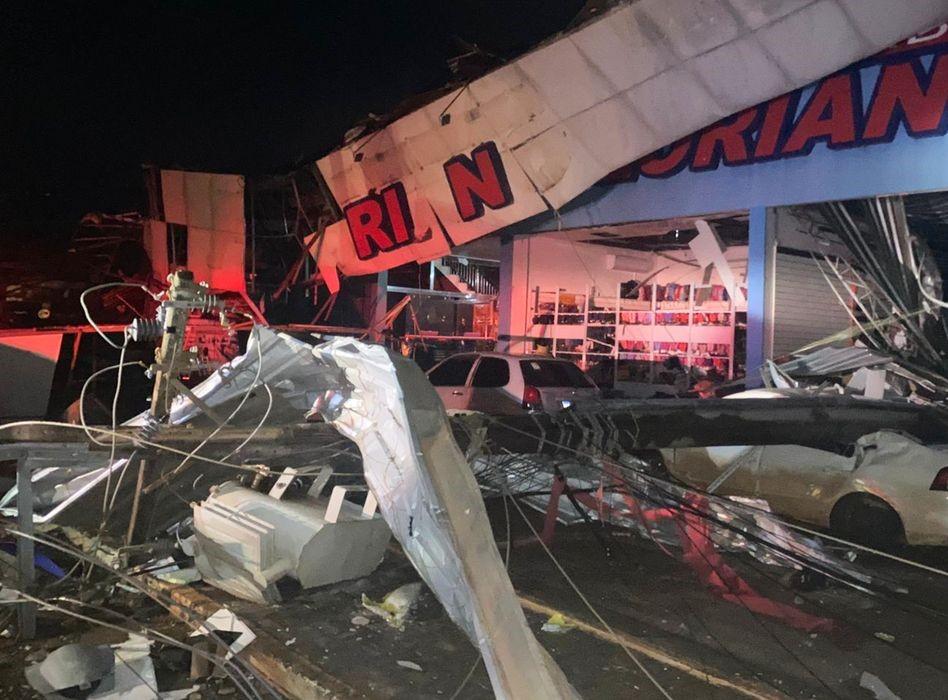 Paraná registrou três tornados com ventos de até 330 km/h