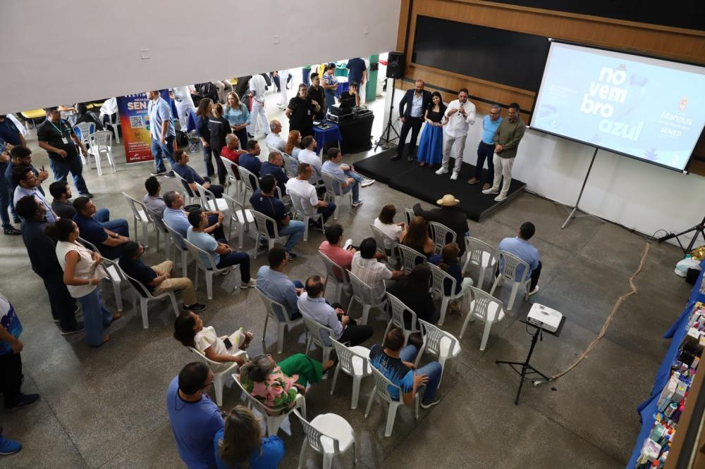 Prefeitura de Manaus realiza campanha ‘Novembro Azul’ para servidores da Semed