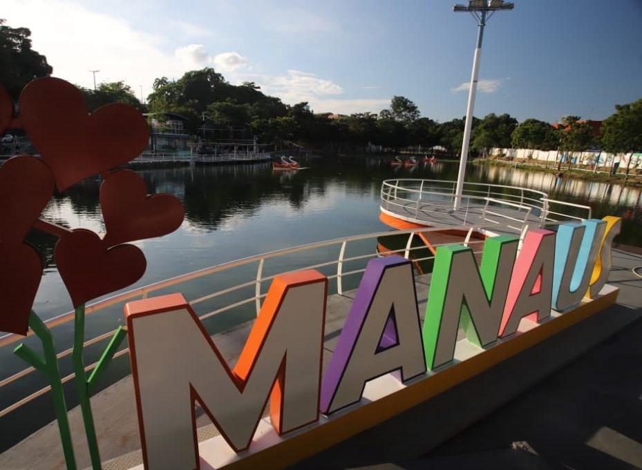 Manaus recebe novos letreiros em pontos turísticos e parques da capital