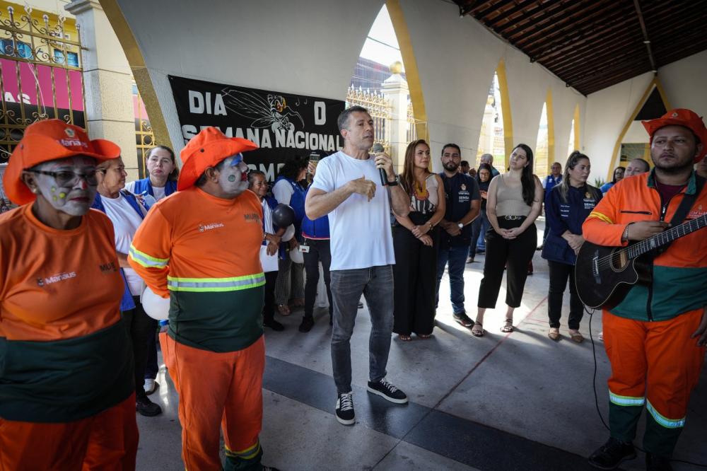 Prefeitura de Manaus promove ‘Dia D’ contra o Aedes aegypti e alerta para bairros em risco