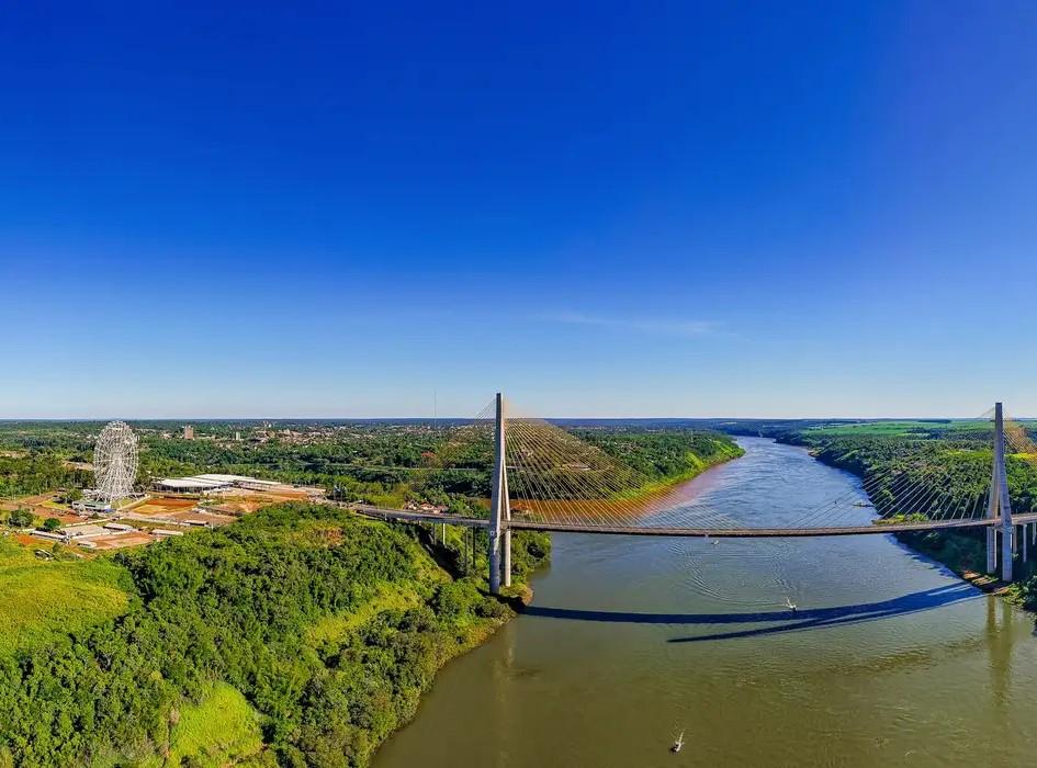 Inaugurada segunda ponte de ligação entre Brasil e Paraguai