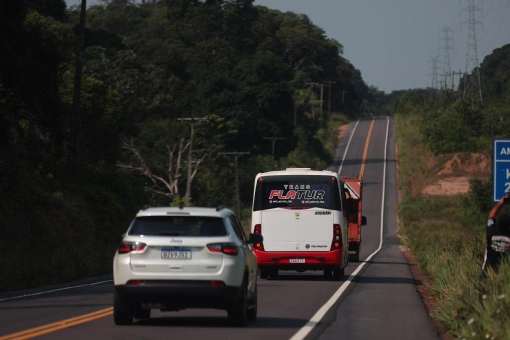 Usuário da AM-010 relata impacto da obra de modernização da rodovia