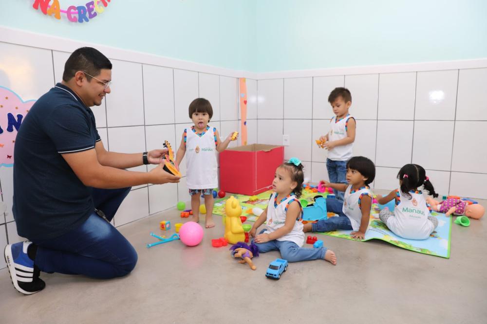 Prefeitura de Manaus registra mais de 8 mil inscrições em creches na rede municipal