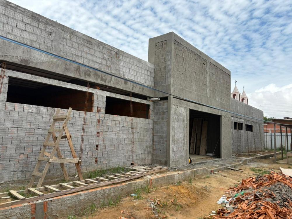 Obra da Oficina Ortopédica de Parintins chega a 50% de conclusão