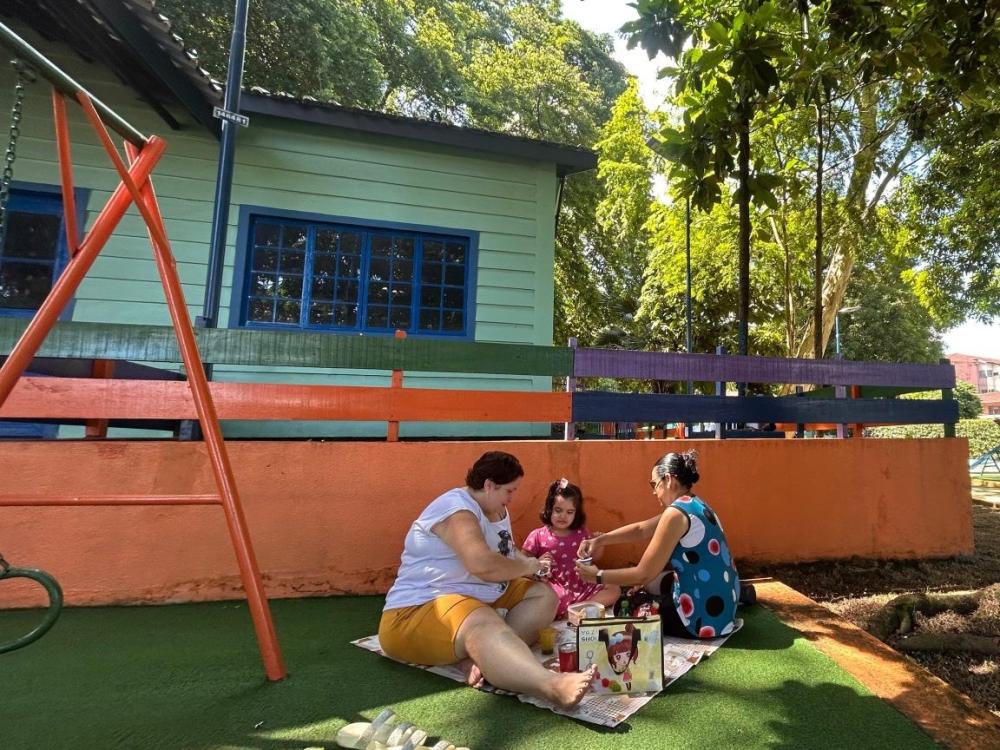 Prefeitura de Manaus lança projeto de piquenique dominical no parque Cidade da Criança